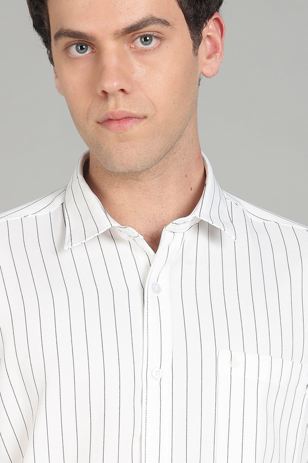 Men's Half Sleeves Plain White Shirt | Imported Turkish Fabric | Casual, Office & Vacation Wear