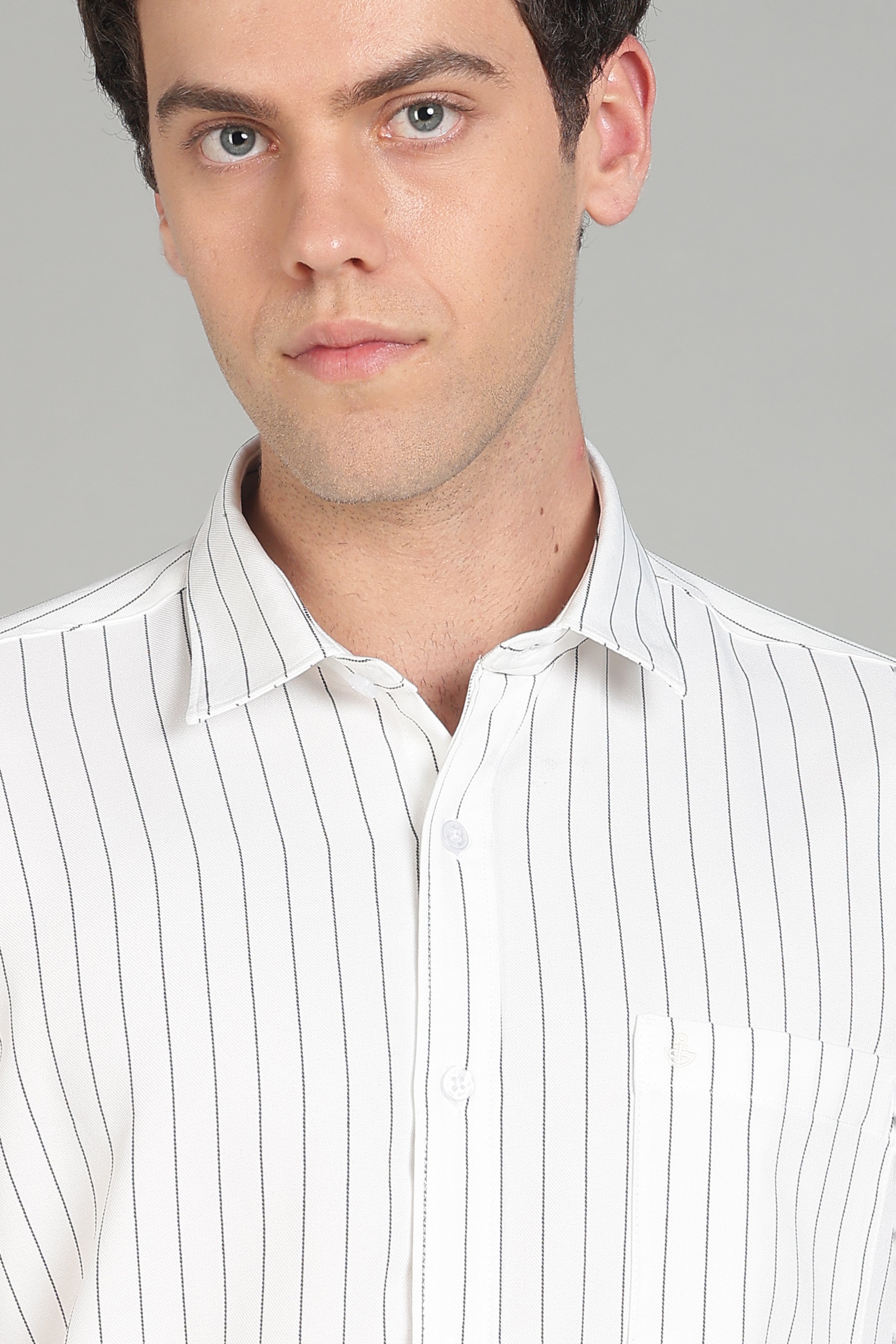Men's Half Sleeves Plain White Shirt | Imported Turkish Fabric | Casual, Office & Vacation Wear
