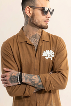 Box Fit Embroidery Shirt