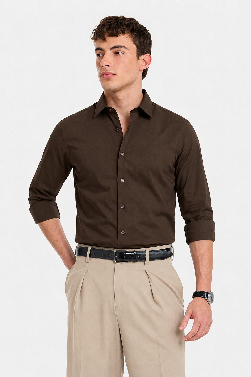 Men’s Full sleeves 100% Cotton Lycra Fabric Premium Party and Office wear
