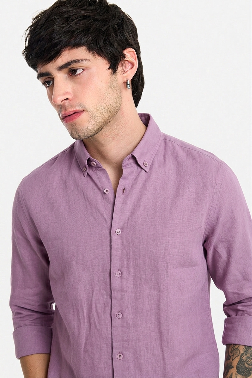 Linen Regular Fit Luxe Shirt