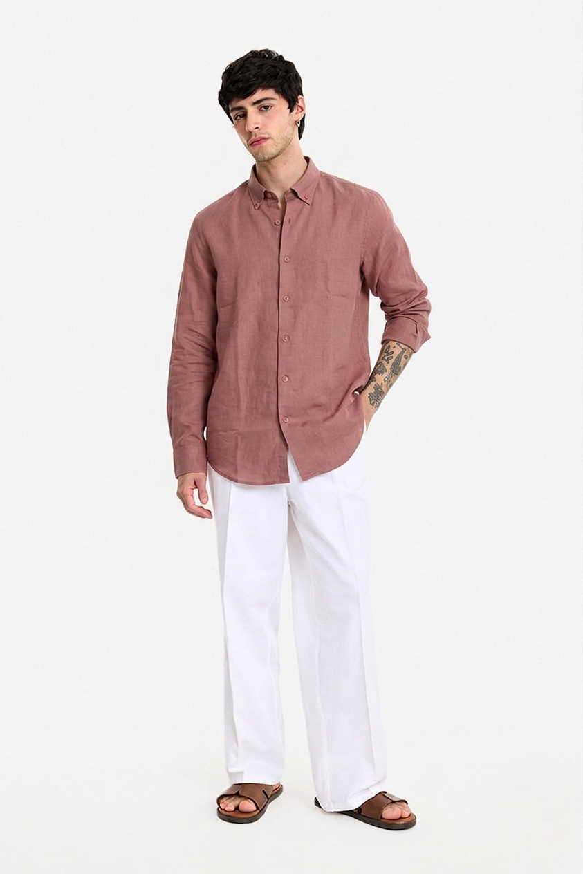 Linen Regular Fit Luxe Shirt