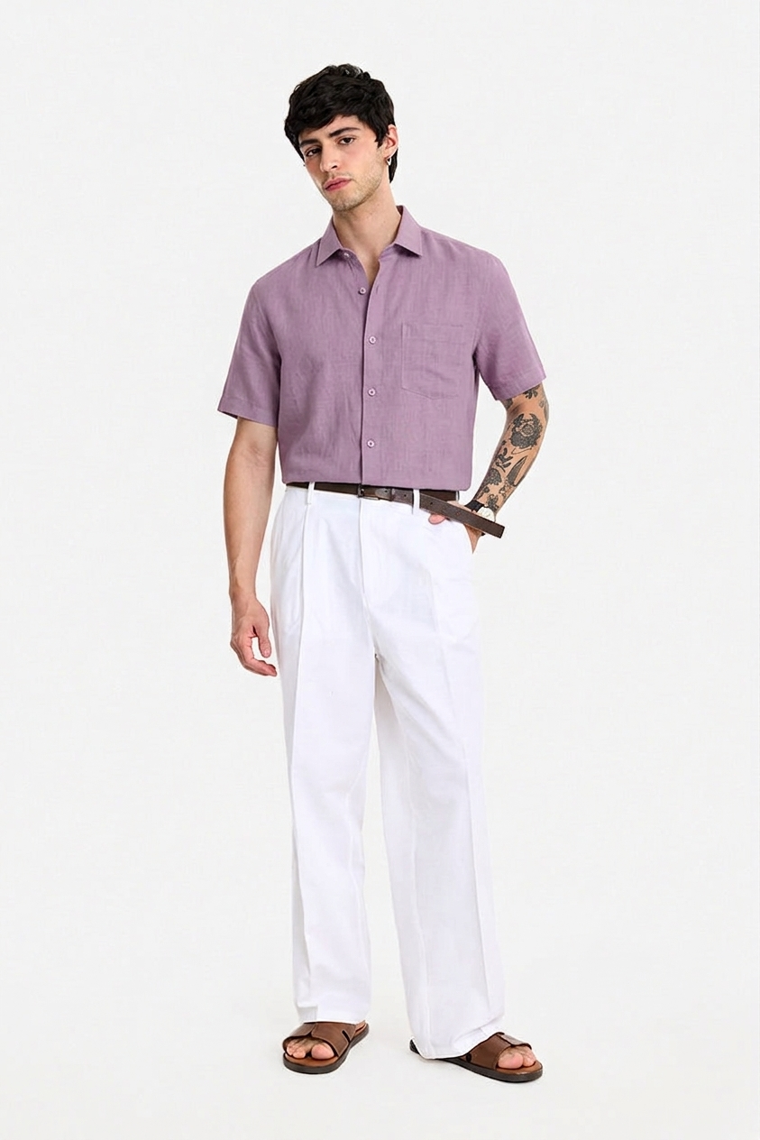 Linen Regular Fit Luxe Shirt