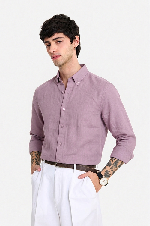 Linen Regular Fit Luxe Shirt