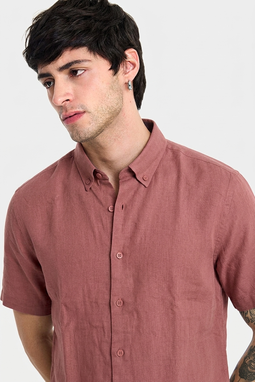 Linen Regular Fit Luxe Shirt