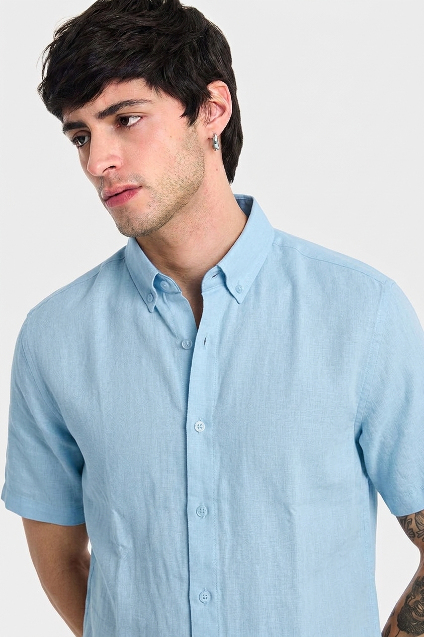 Linen Regular Fit Luxe Shirt