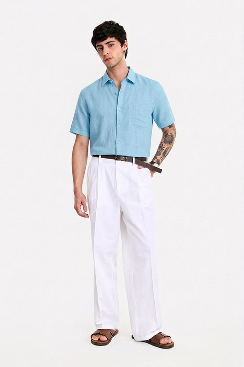 Linen Regular Fit Luxe Shirt